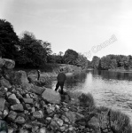 Fishing, River Wharfe, Arthington